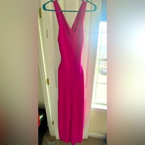 Long jumpsuit. Pink. Size xs